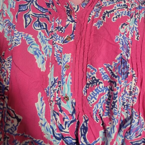 Womens Lilly Pulitzer Sarasota Tunic Dress Capri Samba Sz XL - Picture 5 of 8